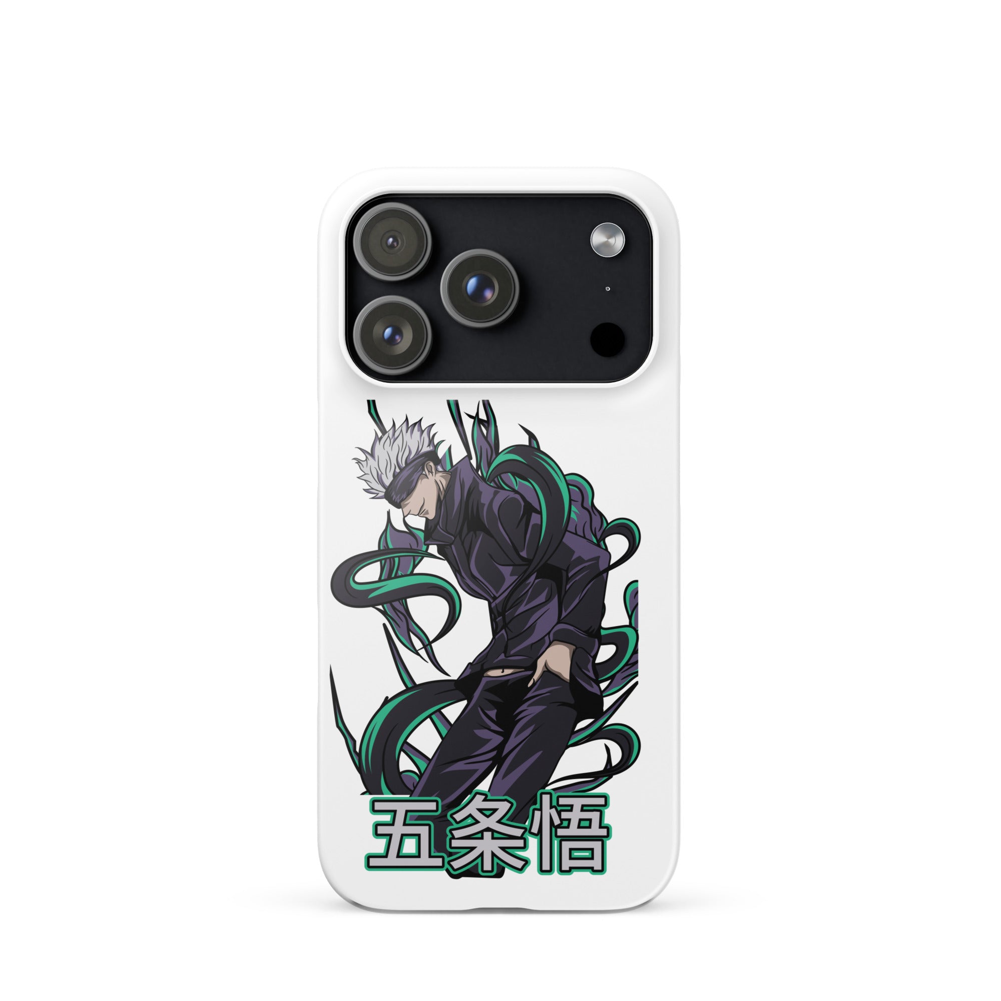 Cover iPhone Resistente – Compatibile con Ricarica Wireless – Design Gojo Satoru-Biiply