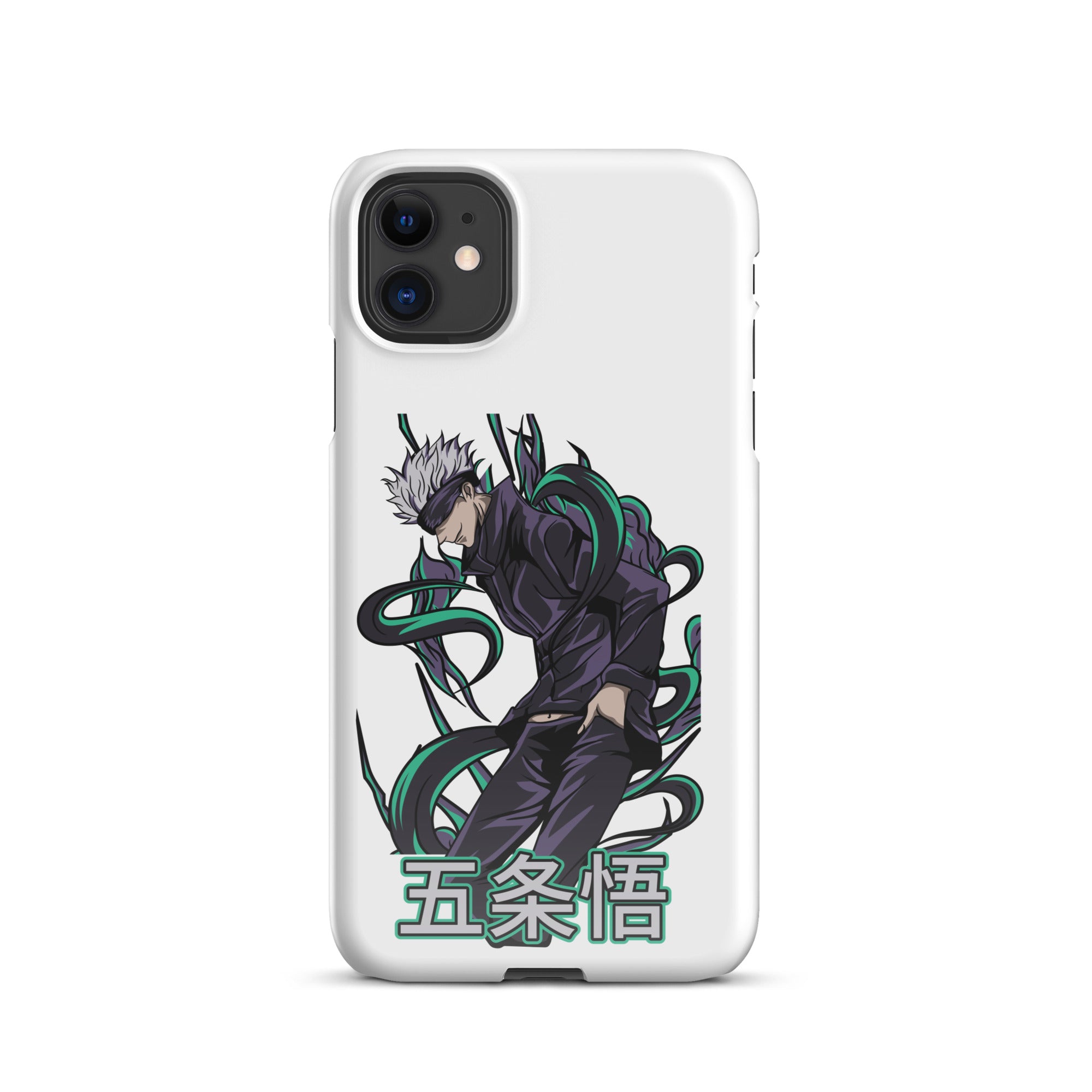 Cover iPhone Resistente – Compatibile con Ricarica Wireless – Design Gojo Satoru-Biiply