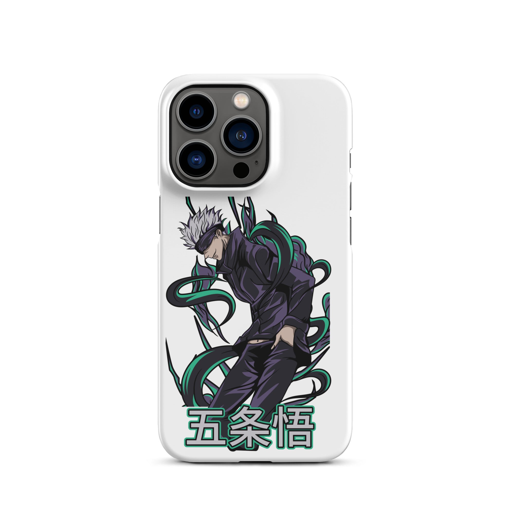 Cover iPhone Resistente – Compatibile con Ricarica Wireless – Design Gojo Satoru-Biiply