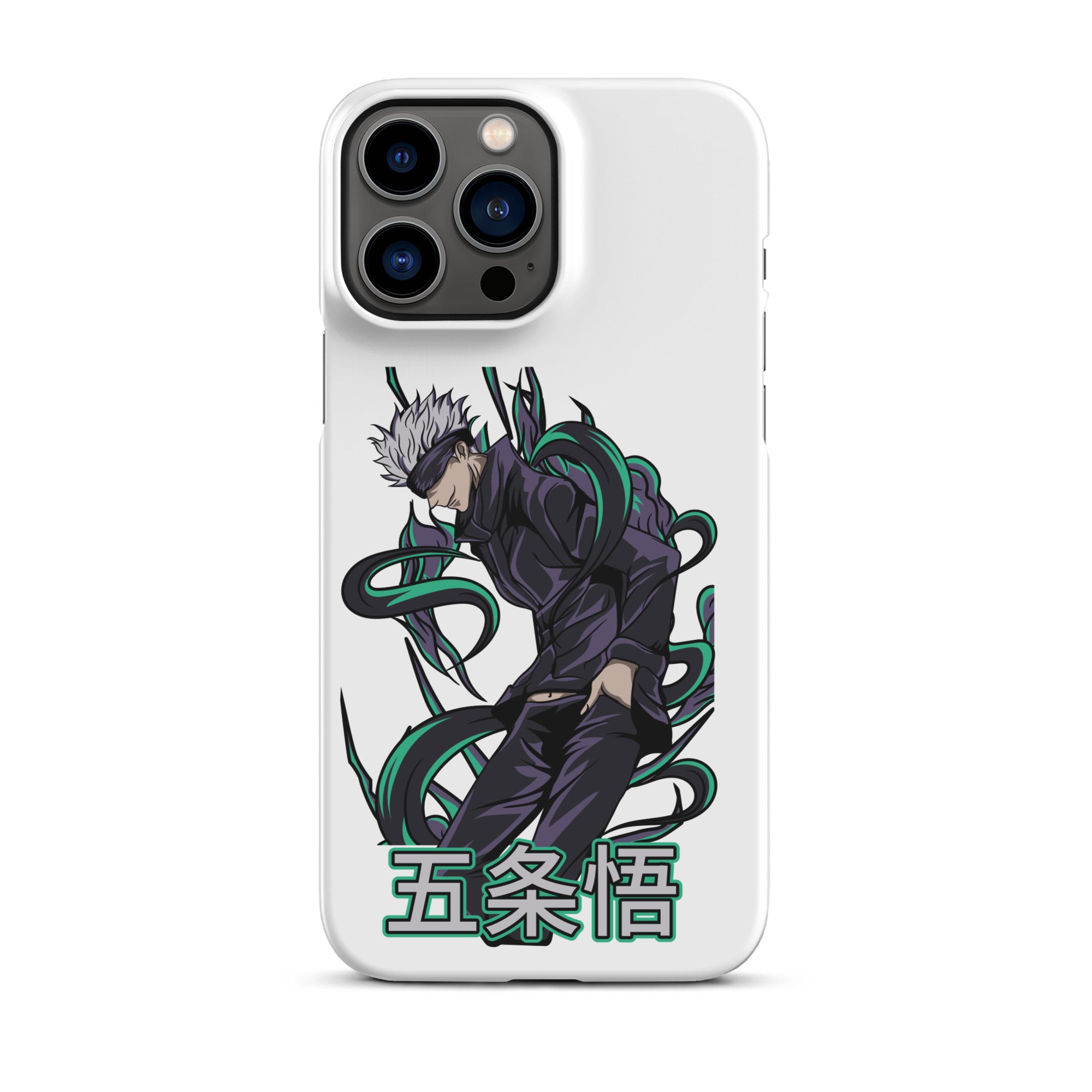 Cover iPhone Resistente – Compatibile con Ricarica Wireless – Design Gojo Satoru-Biiply