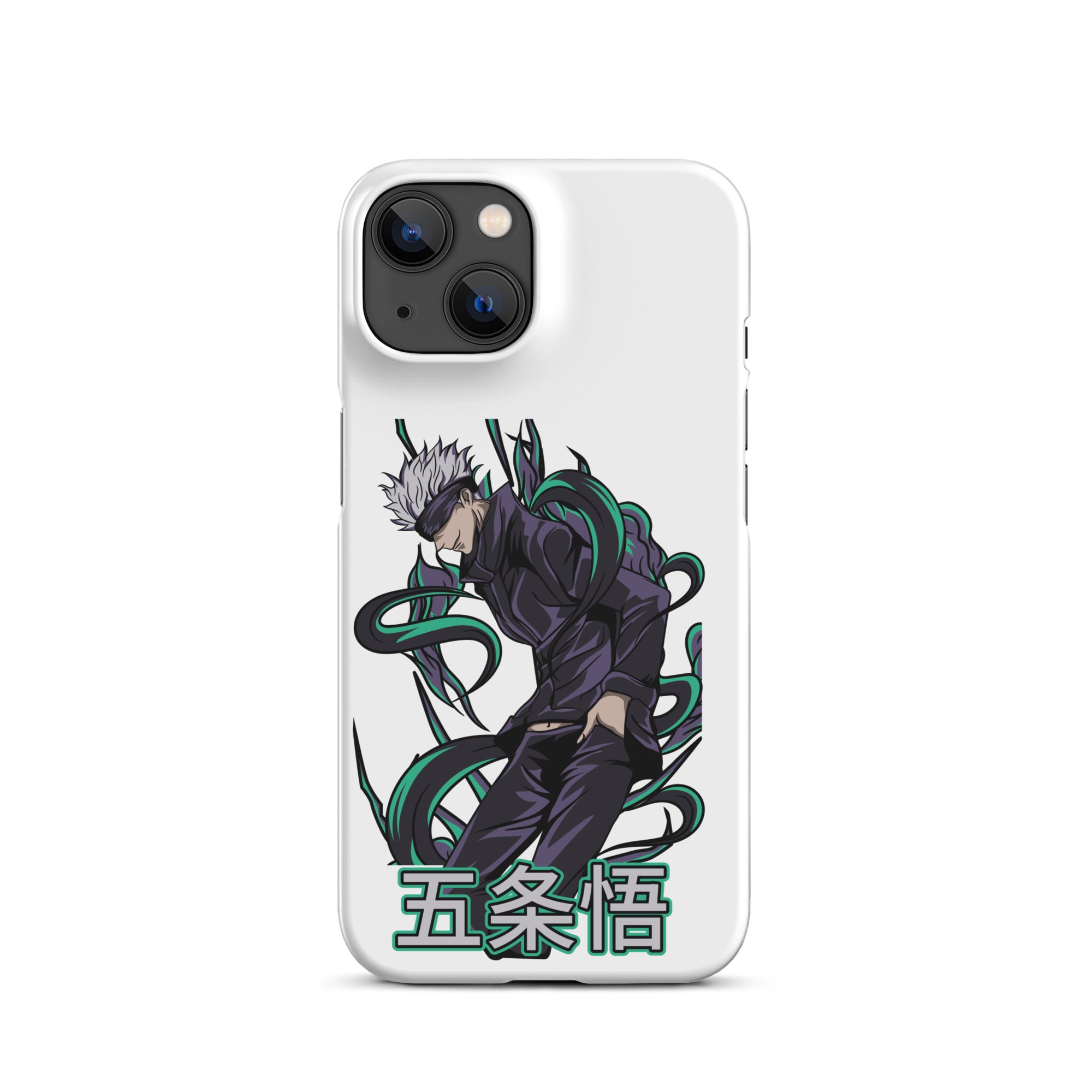 Cover iPhone Resistente – Compatibile con Ricarica Wireless – Design Gojo Satoru-Biiply