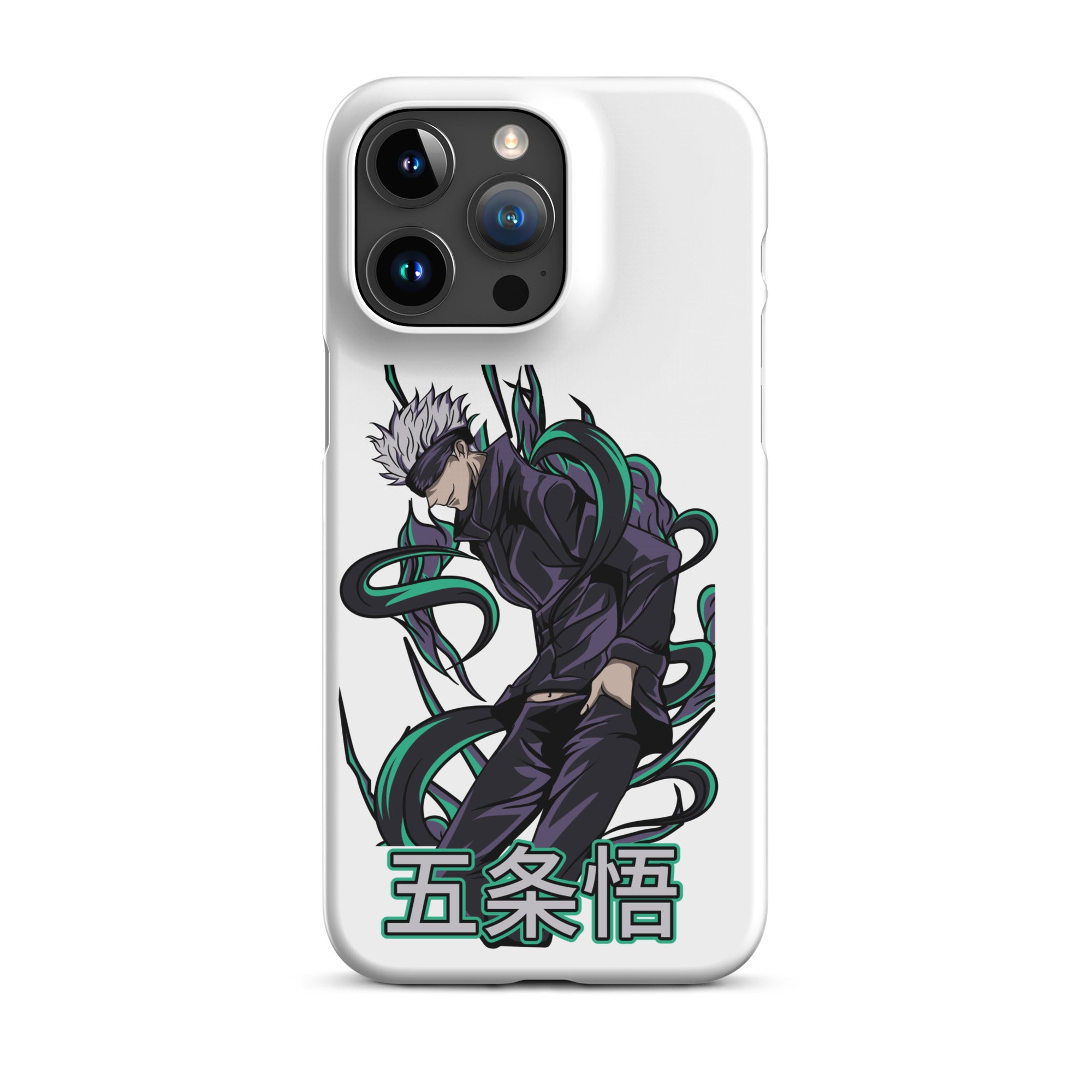 Cover iPhone Resistente – Compatibile con Ricarica Wireless – Design Gojo Satoru-Biiply