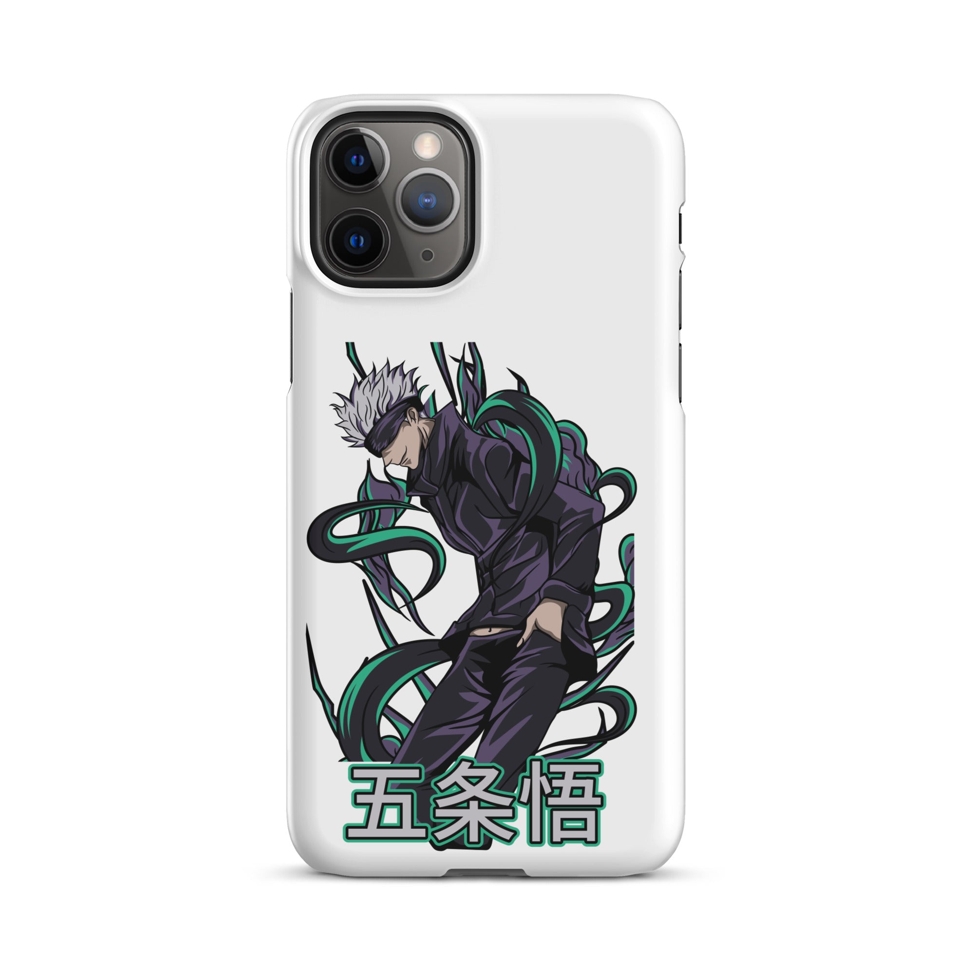 Cover iPhone Resistente – Compatibile con Ricarica Wireless – Design Gojo Satoru-Biiply
