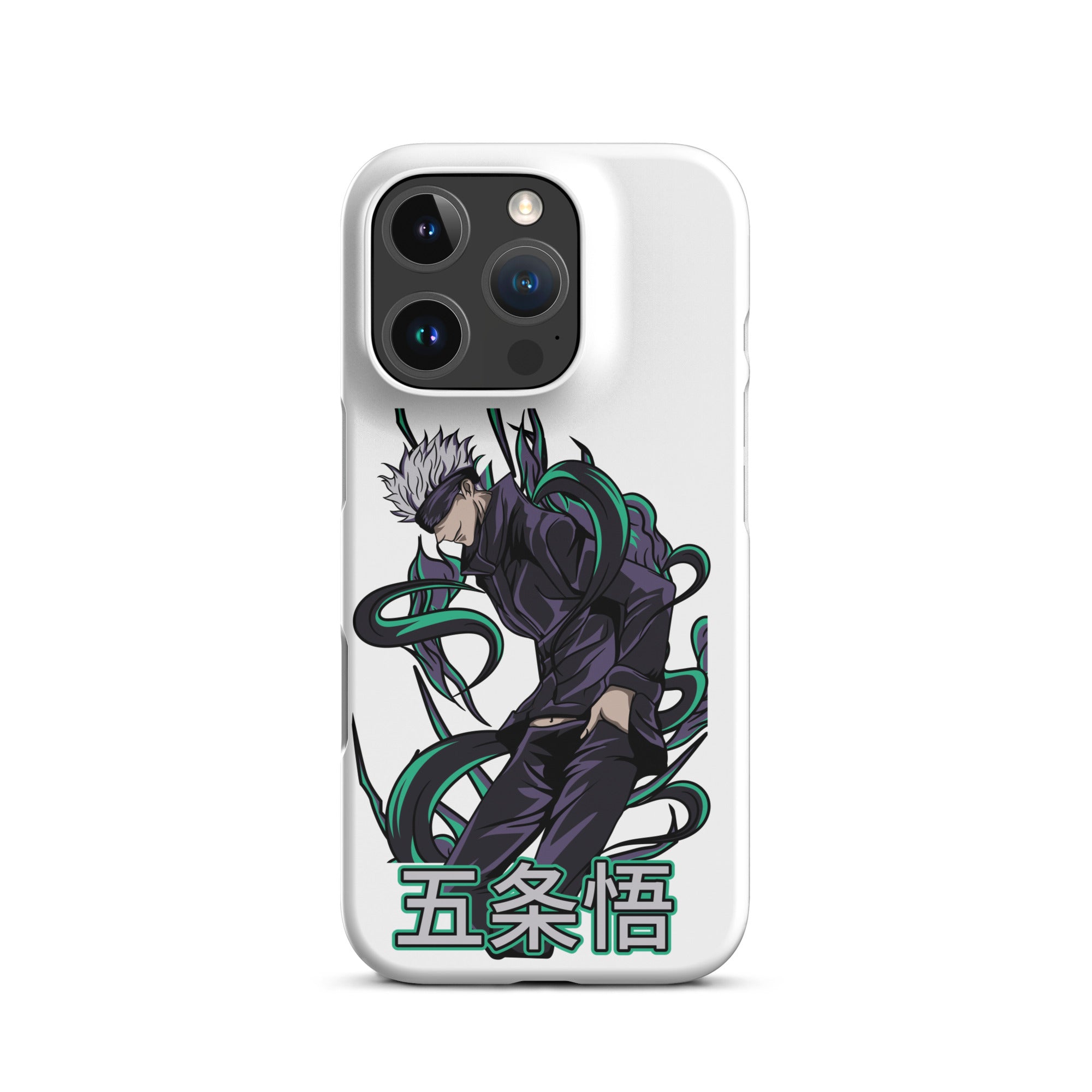 Cover iPhone Resistente – Compatibile con Ricarica Wireless – Design Gojo Satoru-Biiply
