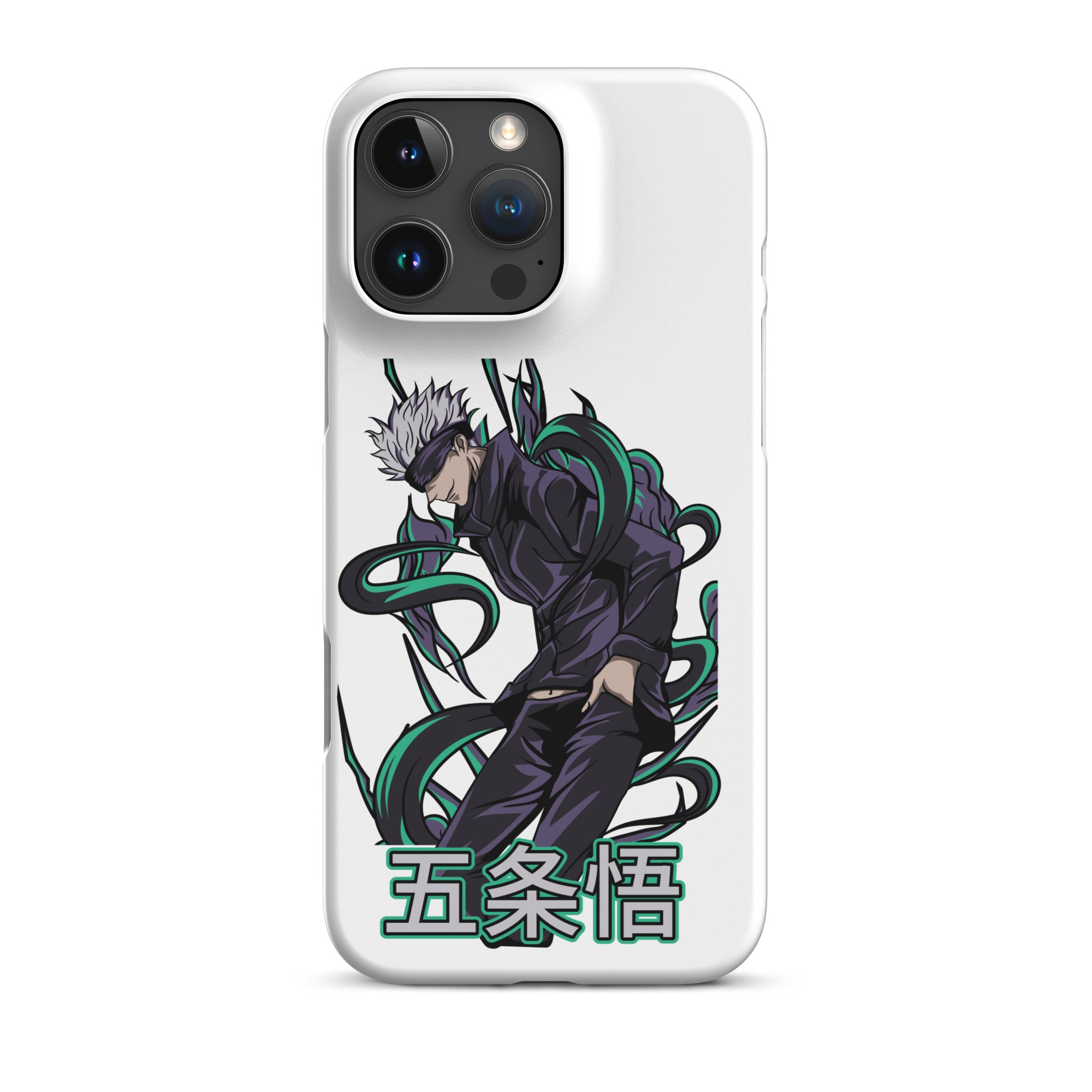 Cover iPhone Resistente – Compatibile con Ricarica Wireless – Design Gojo Satoru-Biiply