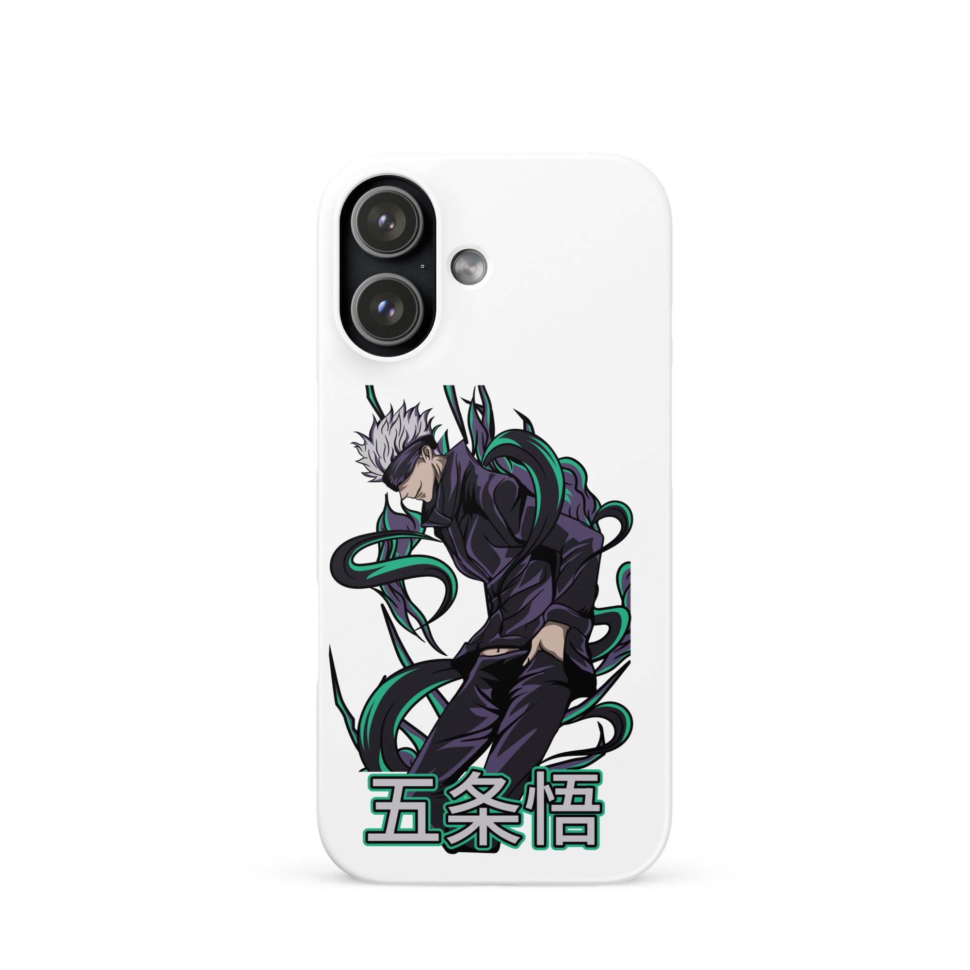 Cover iPhone Resistente – Compatibile con Ricarica Wireless – Design Gojo Satoru-Biiply
