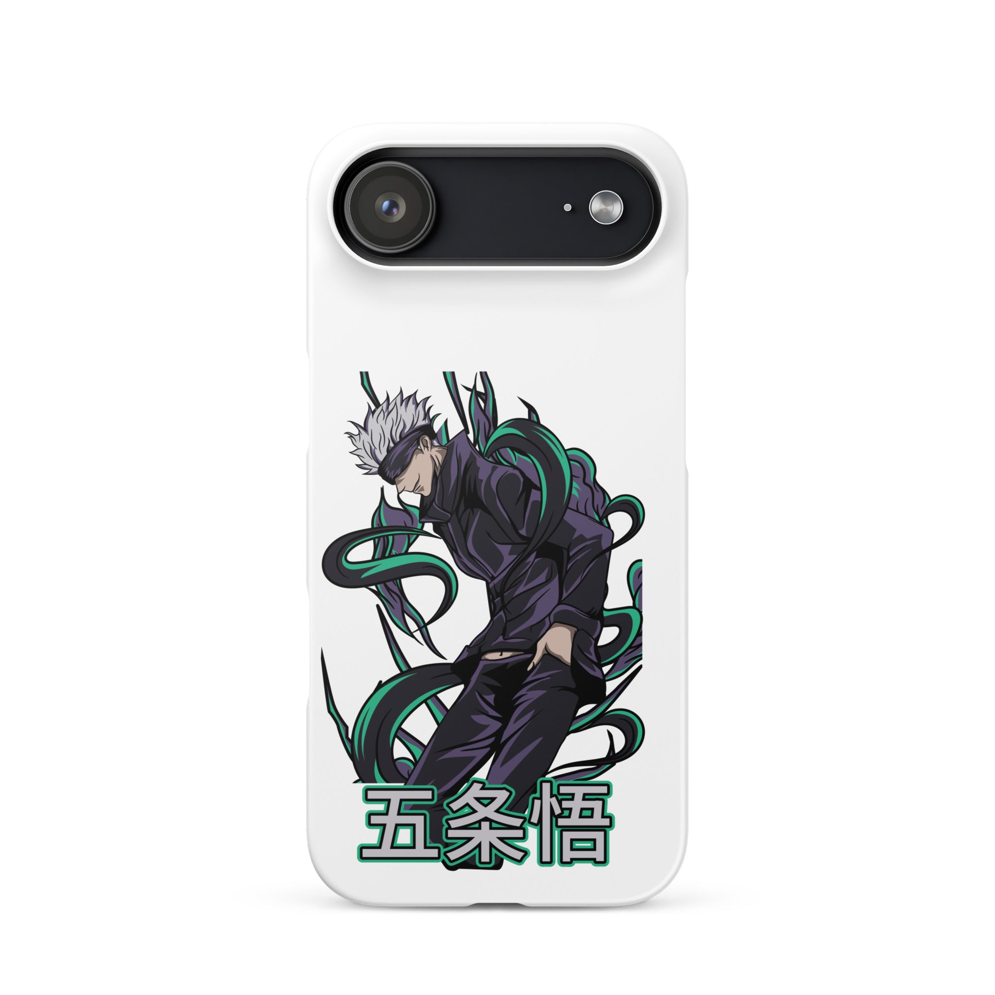 Cover iPhone Resistente – Compatibile con Ricarica Wireless – Design Gojo Satoru-Biiply