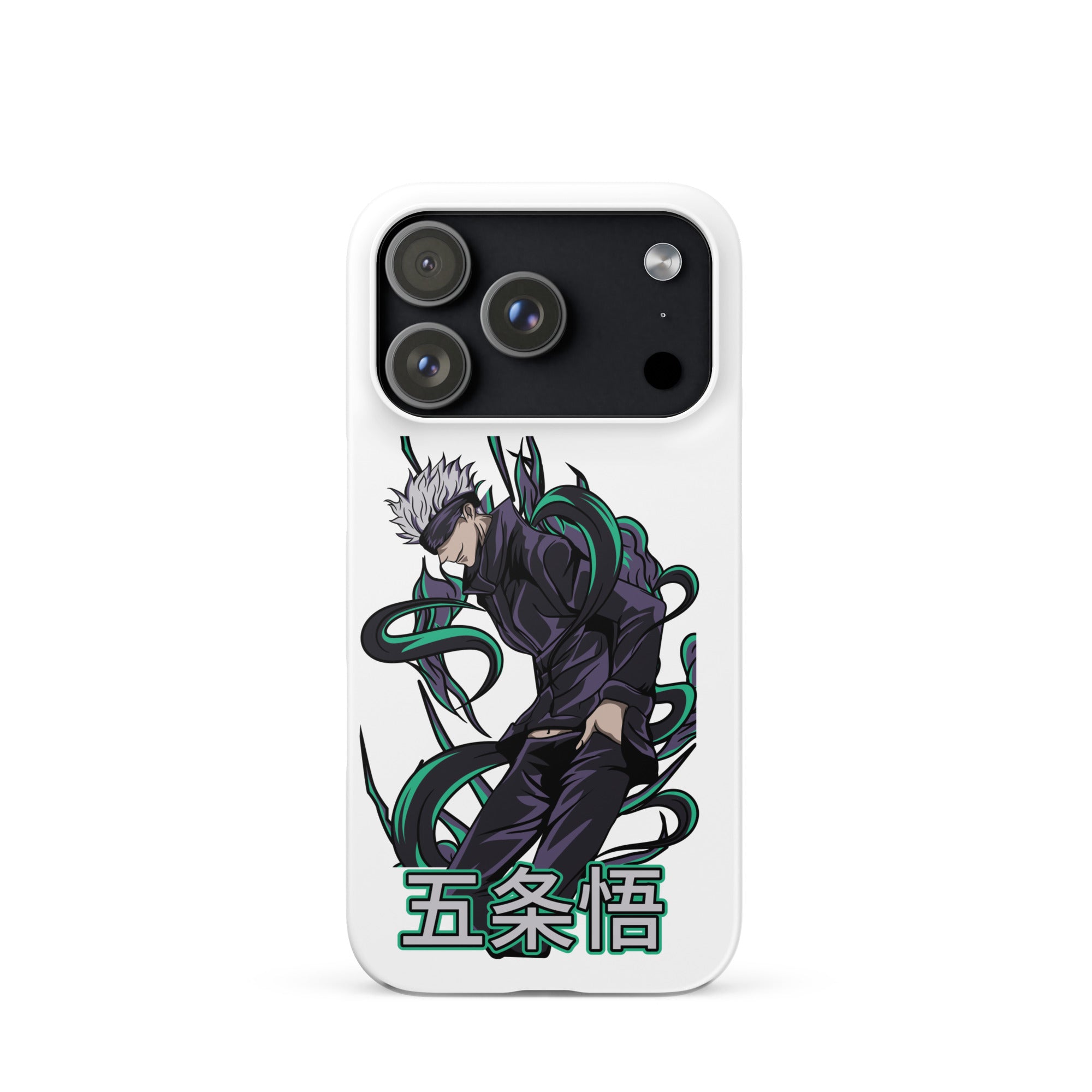 Cover iPhone Resistente – Compatibile con Ricarica Wireless – Design Gojo Satoru-Biiply