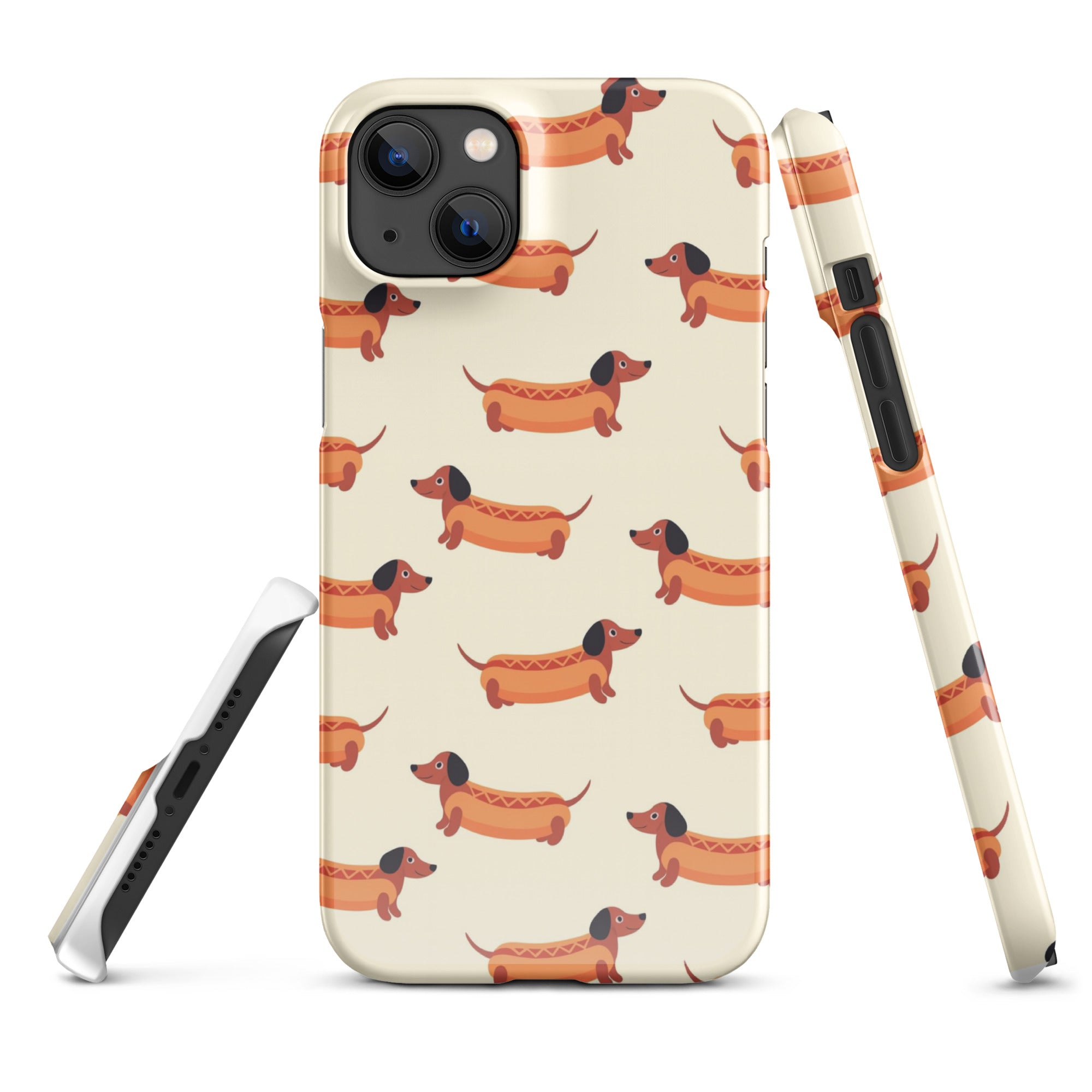 Cover iPhone Resistente – Compatibile con Ricarica Wireless – Design HotDog-Biiply