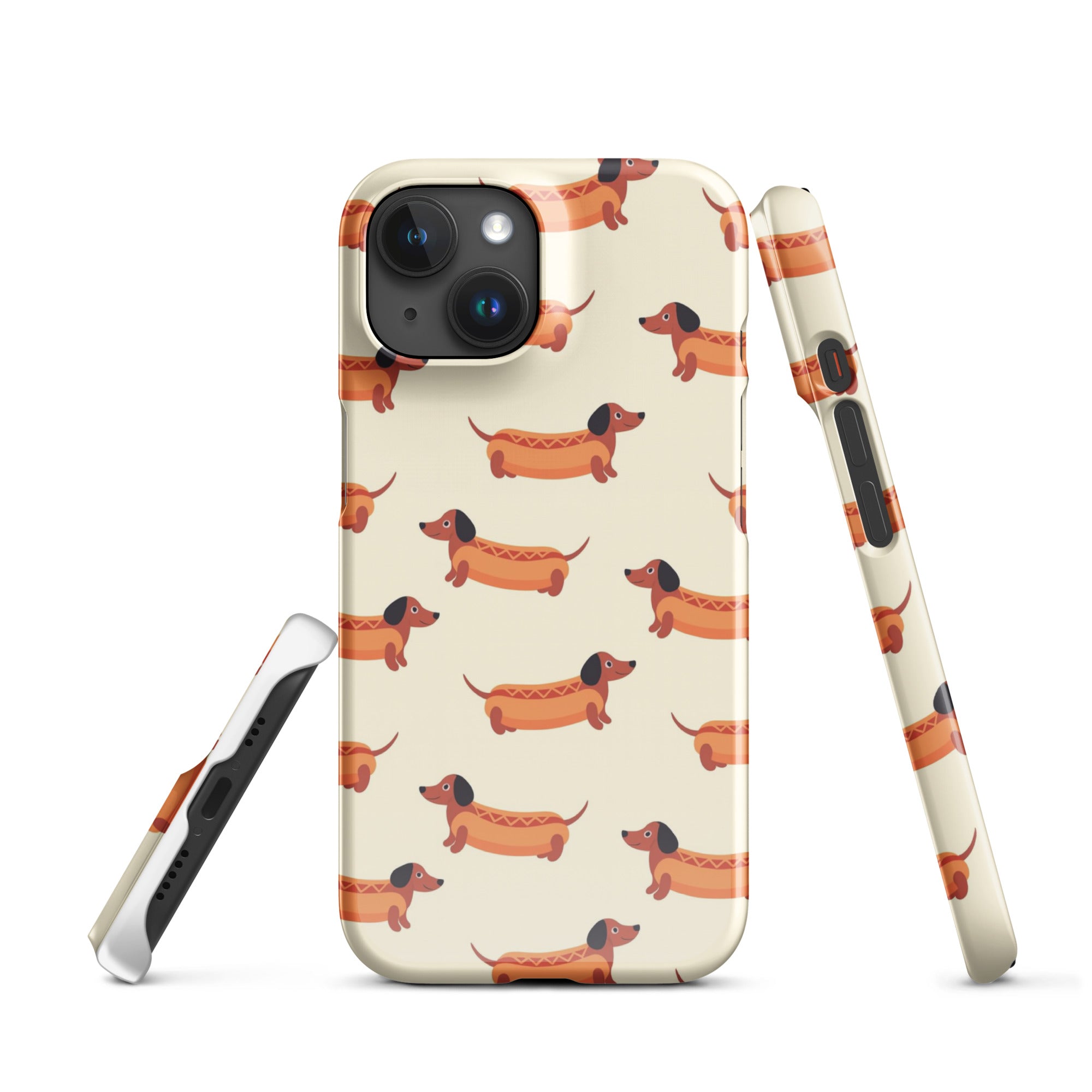 Cover iPhone Resistente – Compatibile con Ricarica Wireless – Design HotDog-Biiply