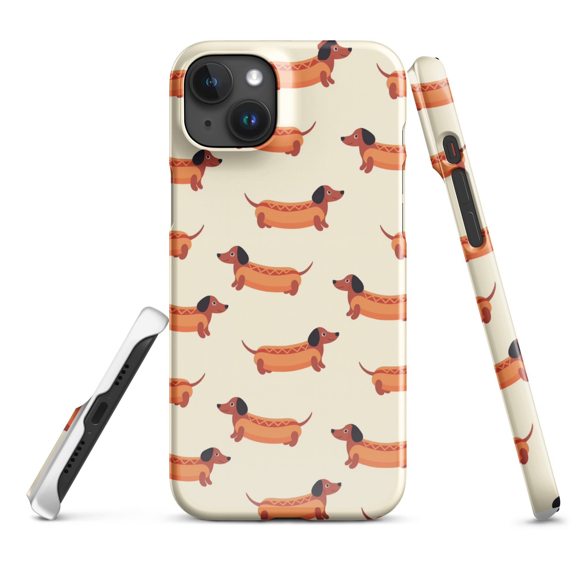 Cover iPhone Resistente – Compatibile con Ricarica Wireless – Design HotDog-Biiply