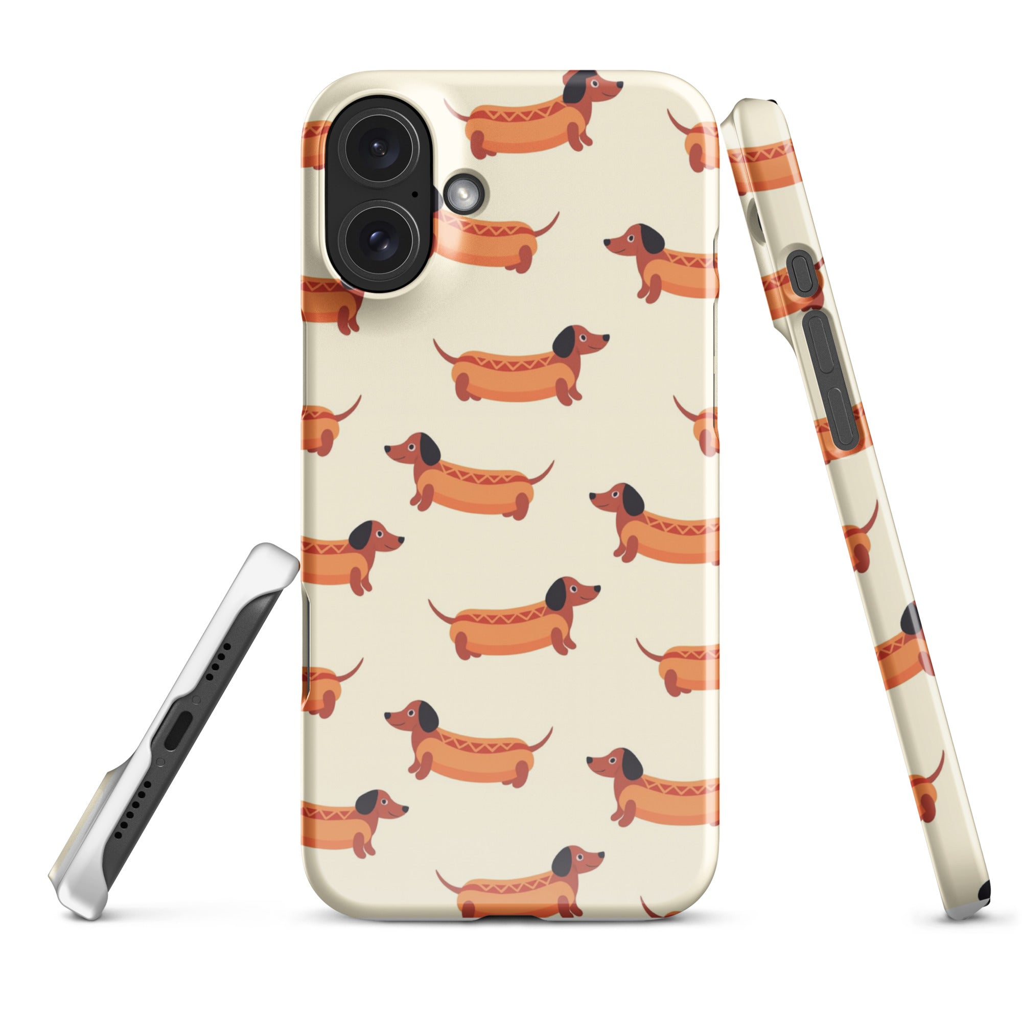 Cover iPhone Resistente – Compatibile con Ricarica Wireless – Design HotDog-Biiply