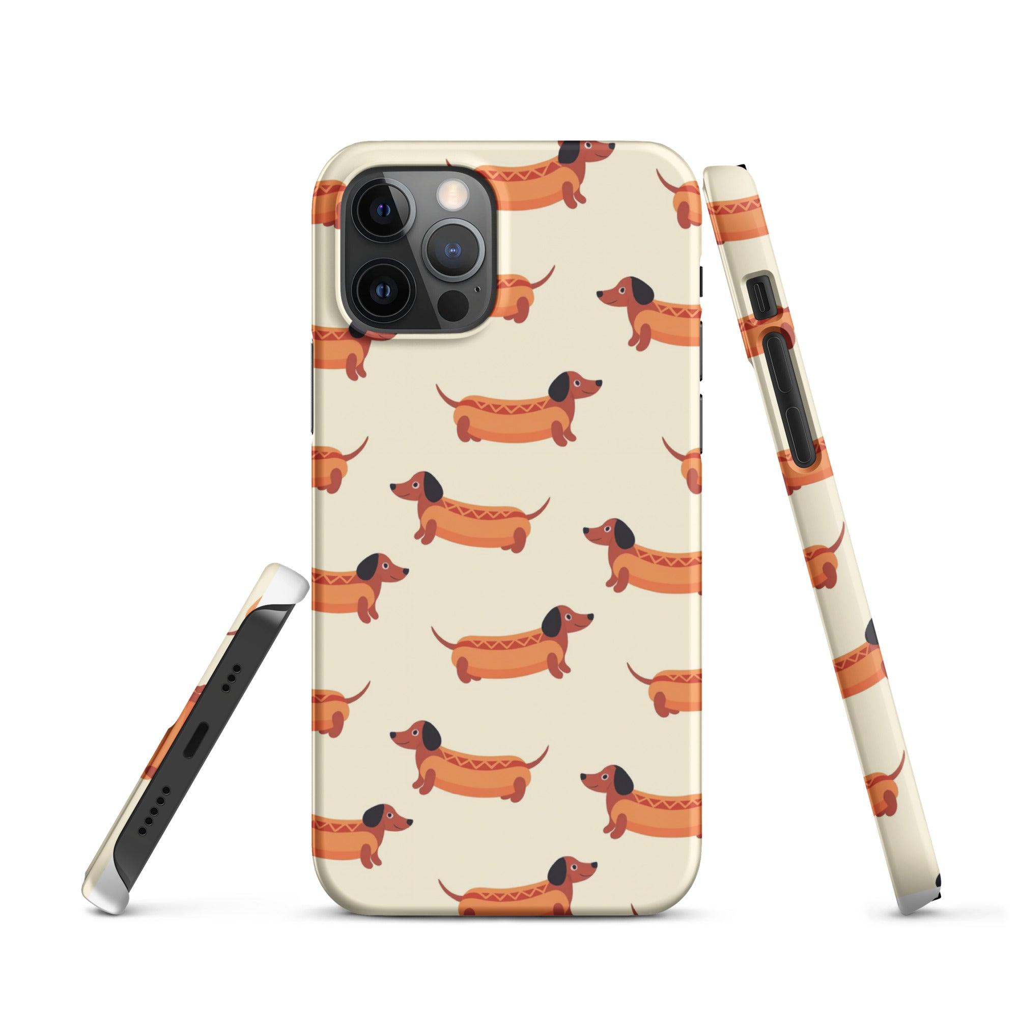 Cover iPhone Resistente – Compatibile con Ricarica Wireless – Design HotDog-Biiply
