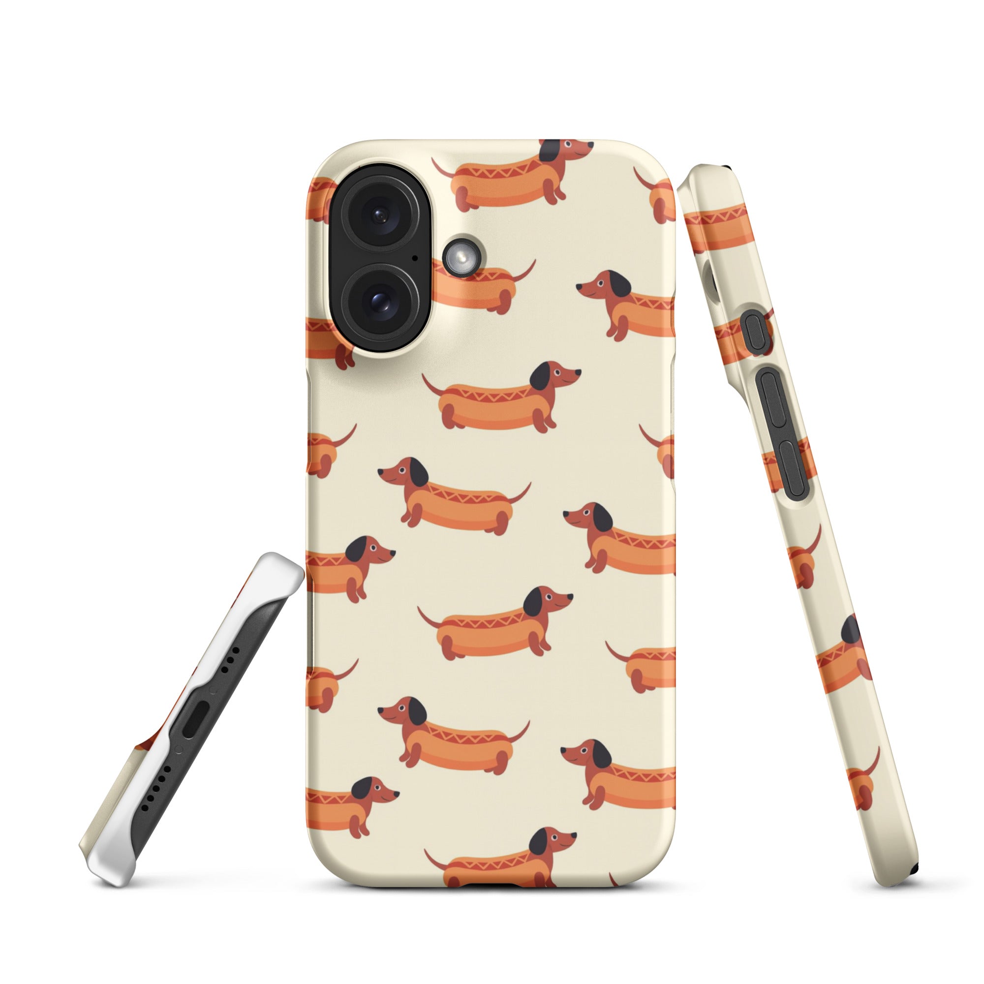 Cover iPhone Resistente – Compatibile con Ricarica Wireless – Design HotDog-Biiply