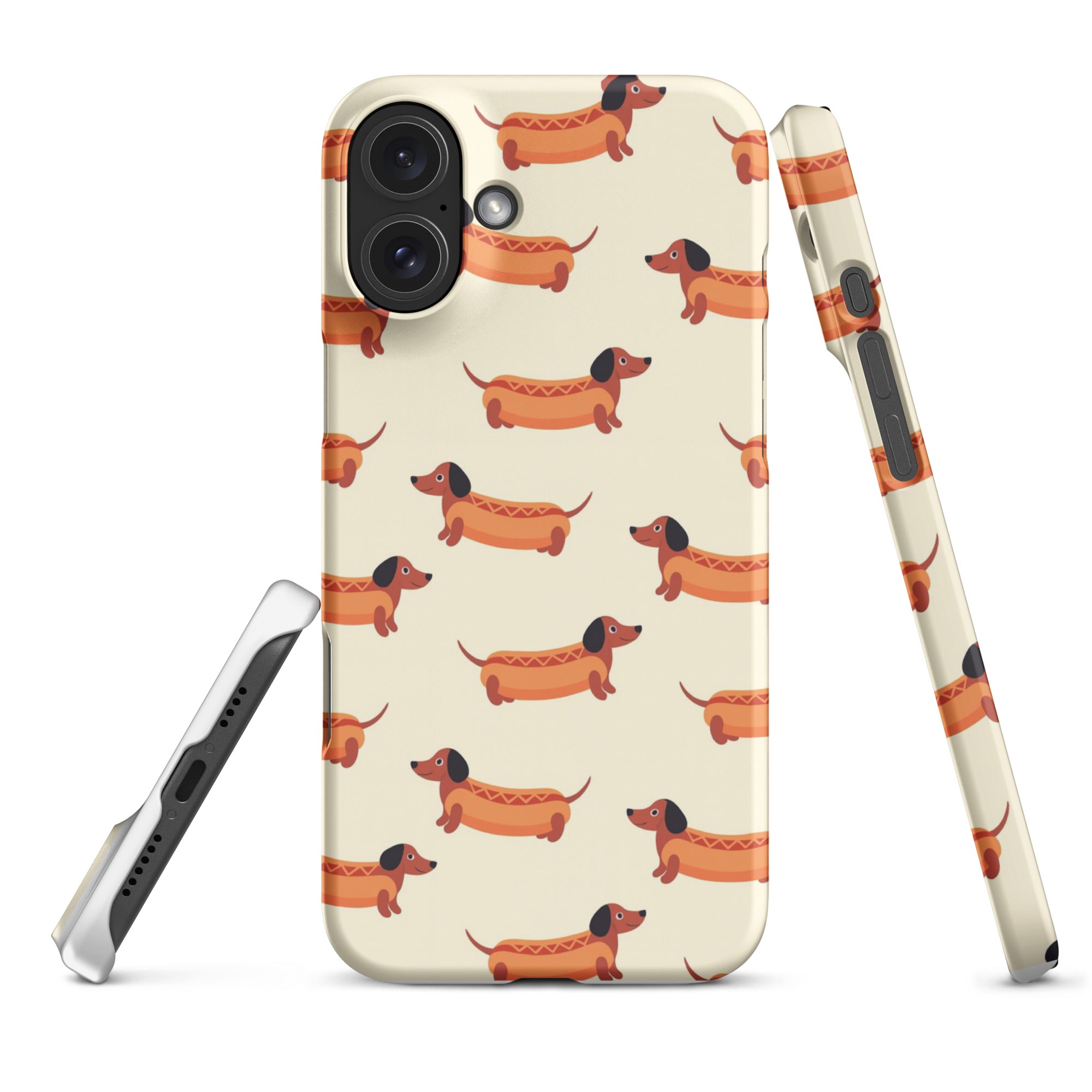 Cover iPhone Resistente – Compatibile con Ricarica Wireless – Design HotDog-Biiply