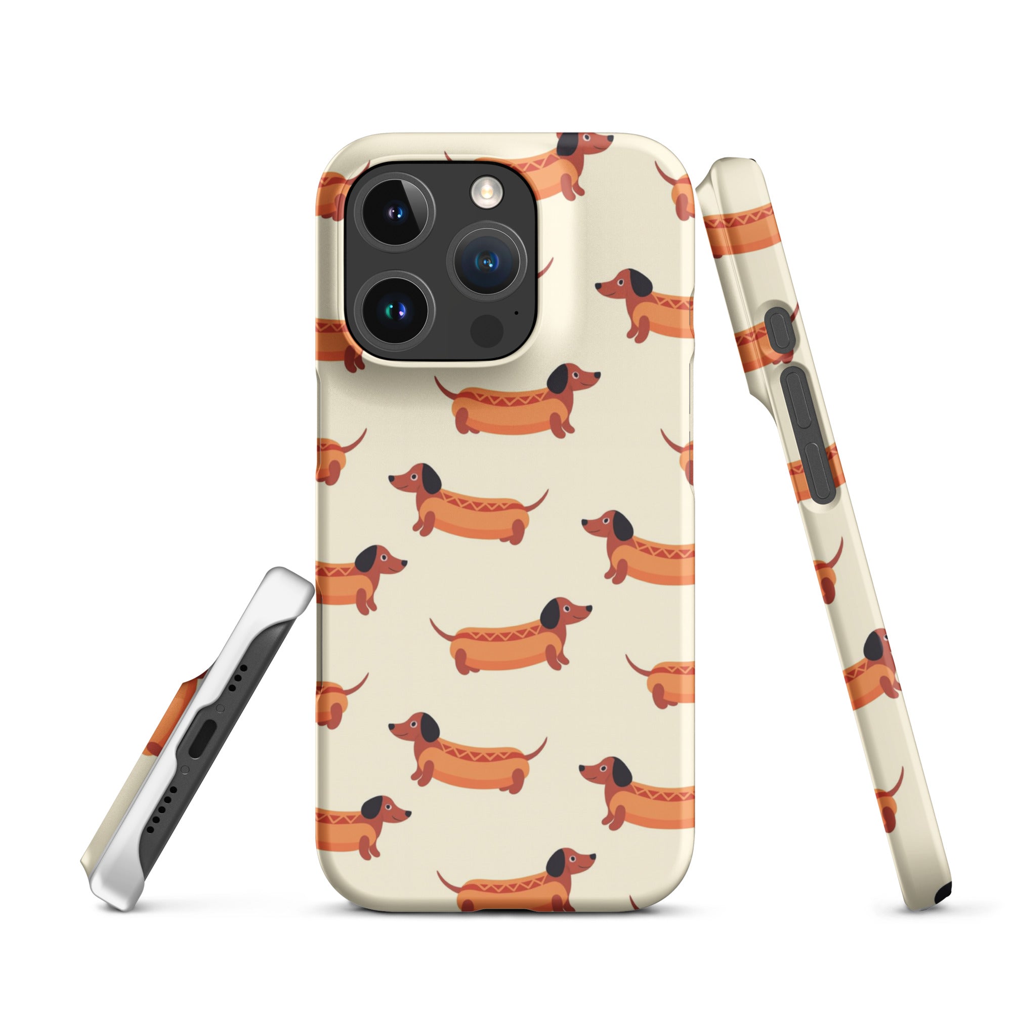 Cover iPhone Resistente – Compatibile con Ricarica Wireless – Design HotDog-Biiply
