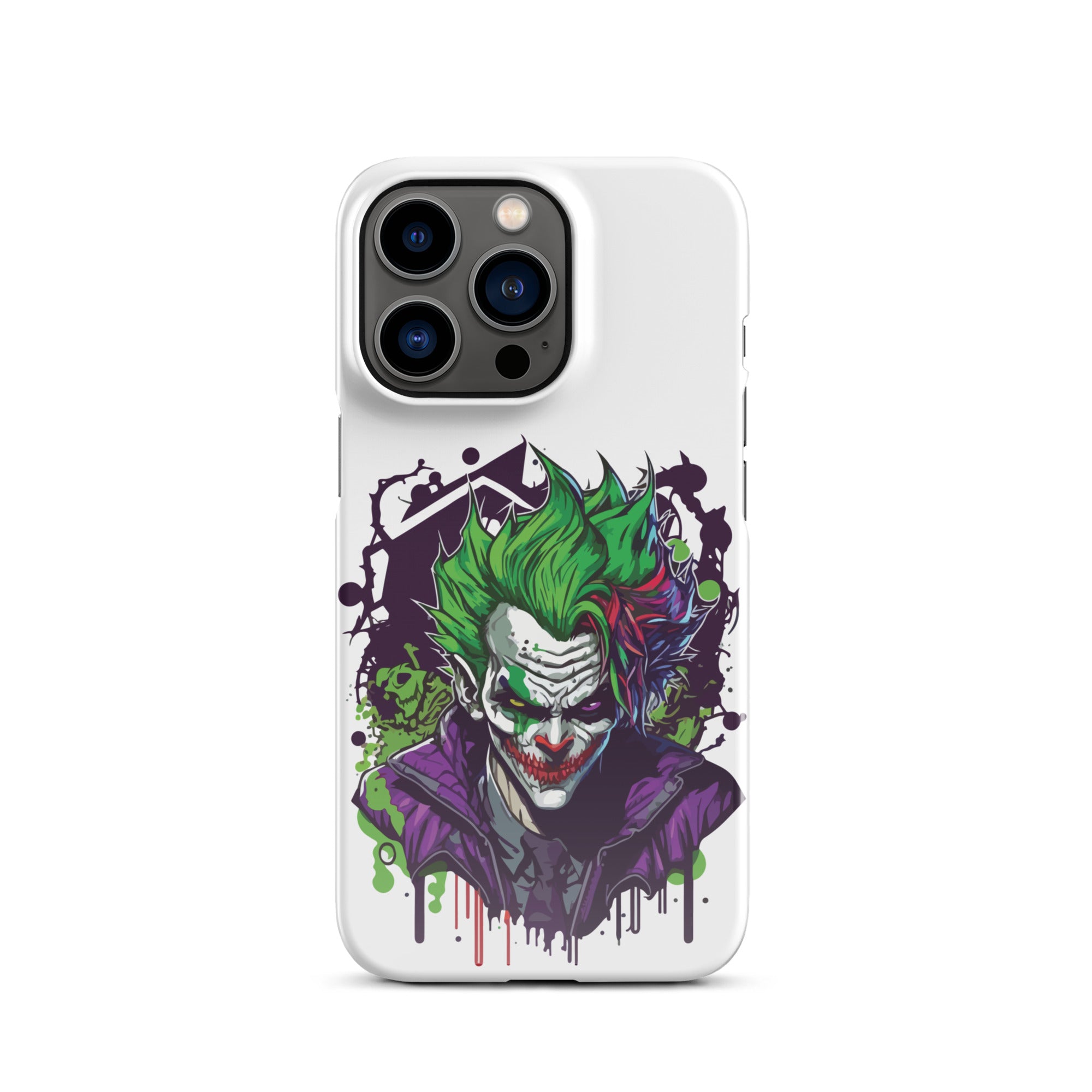 Cover iPhone Resistente – Compatibile con Ricarica Wireless – Design Joker-Biiply