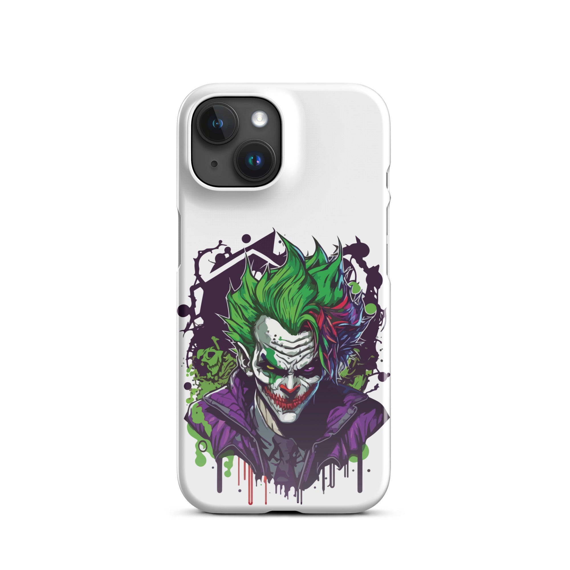 Cover iPhone Resistente – Compatibile con Ricarica Wireless – Design Joker-Biiply