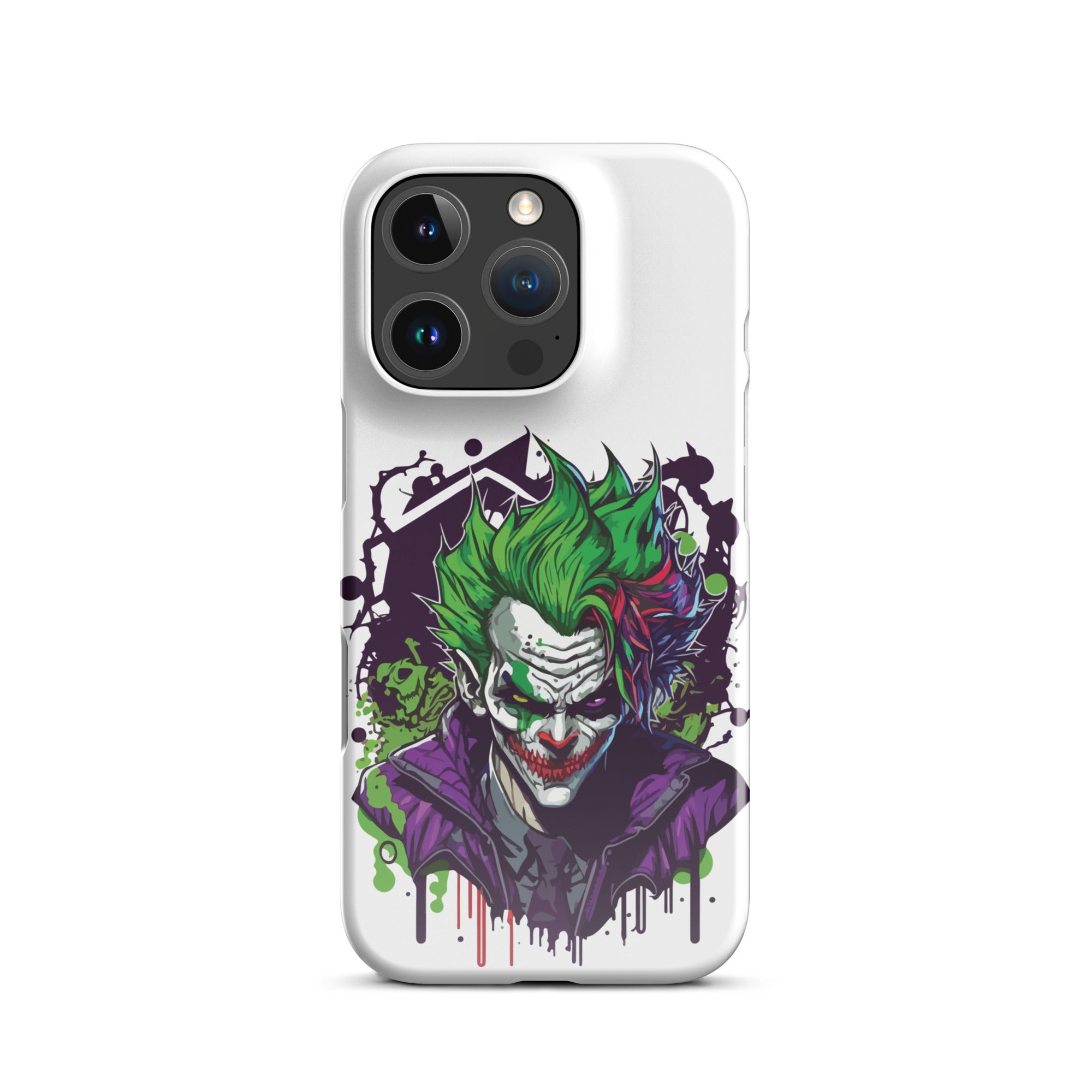 Cover iPhone Resistente – Compatibile con Ricarica Wireless – Design Joker-Biiply