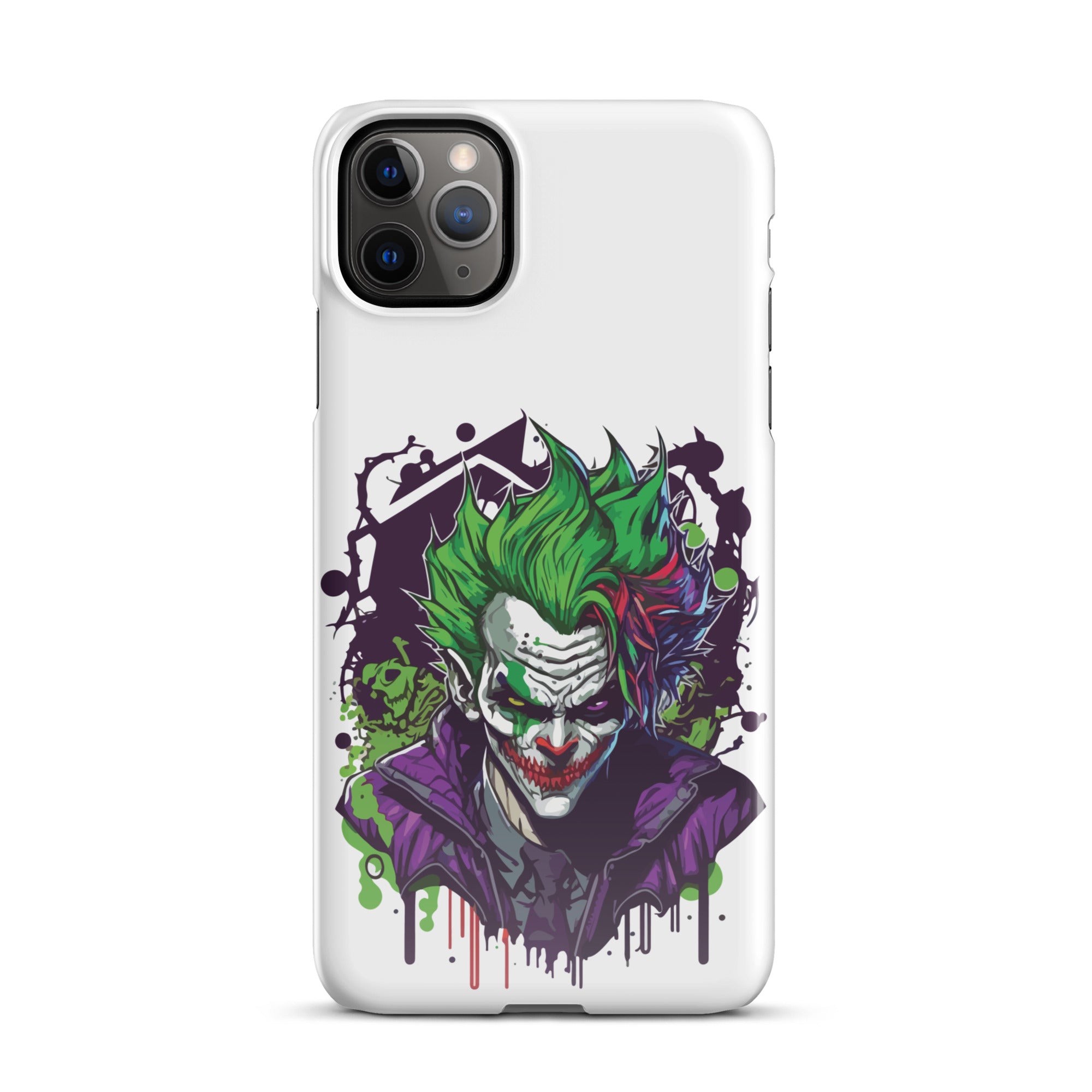 Cover iPhone Resistente – Compatibile con Ricarica Wireless – Design Joker-Biiply