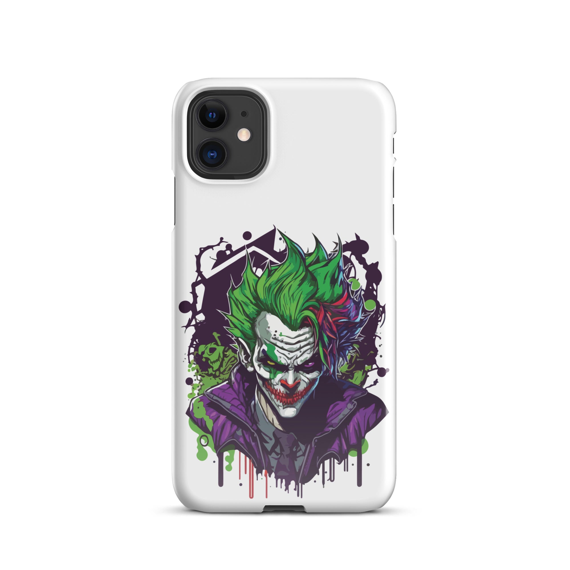 Cover iPhone Resistente – Compatibile con Ricarica Wireless – Design Joker-Biiply