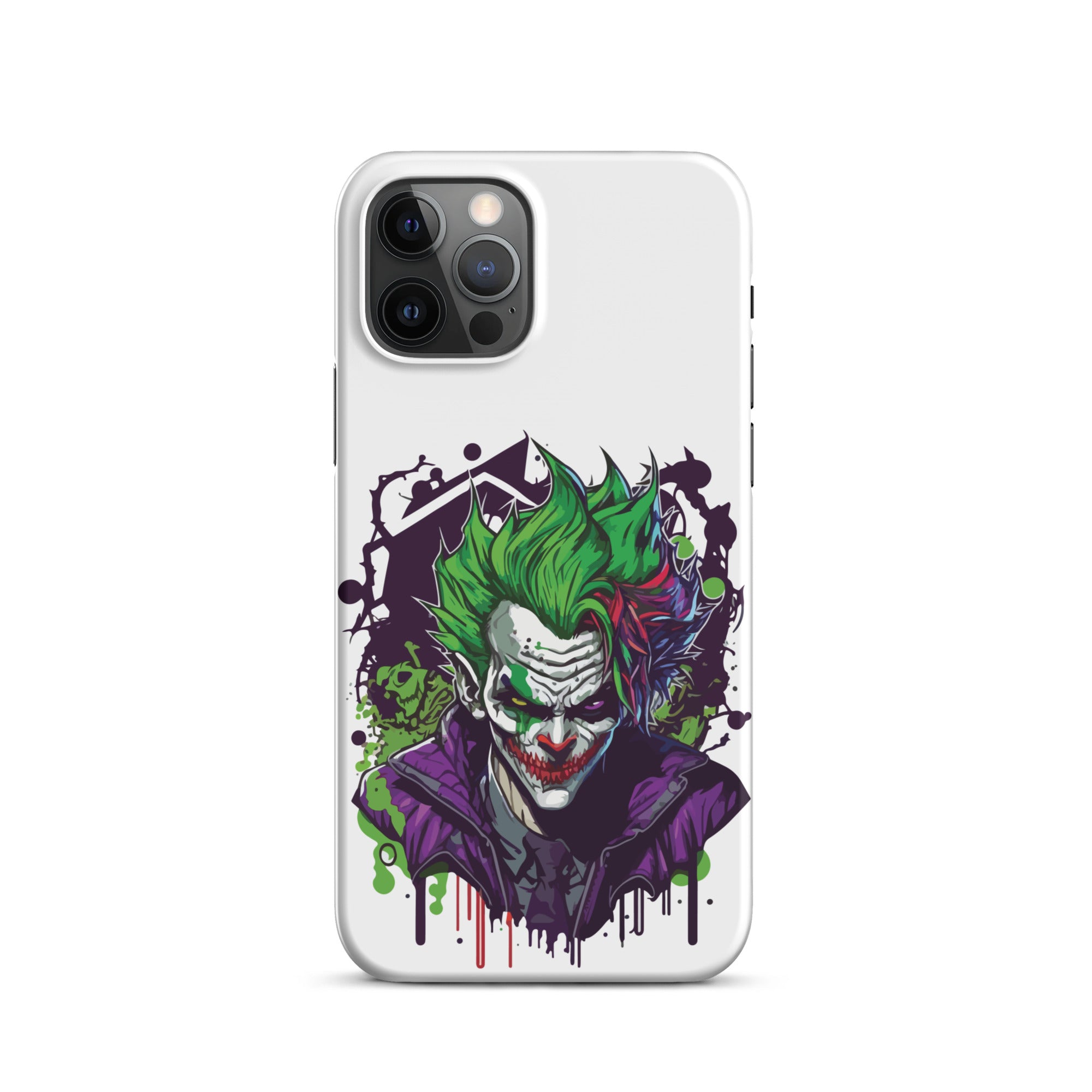 Cover iPhone Resistente – Compatibile con Ricarica Wireless – Design Joker-Biiply