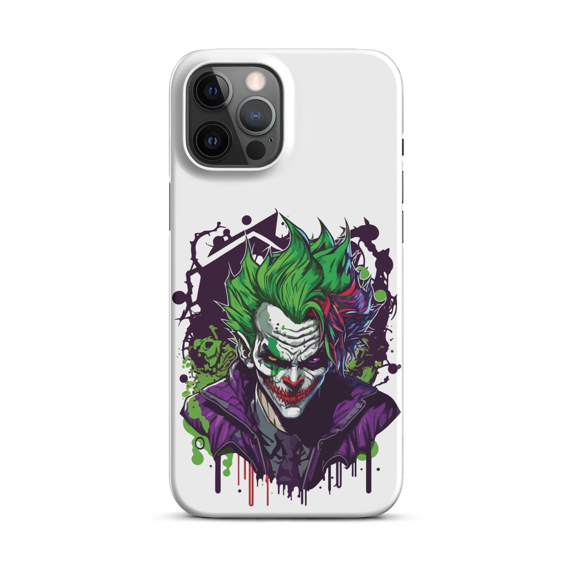 Cover iPhone Resistente – Compatibile con Ricarica Wireless – Design Joker-Biiply