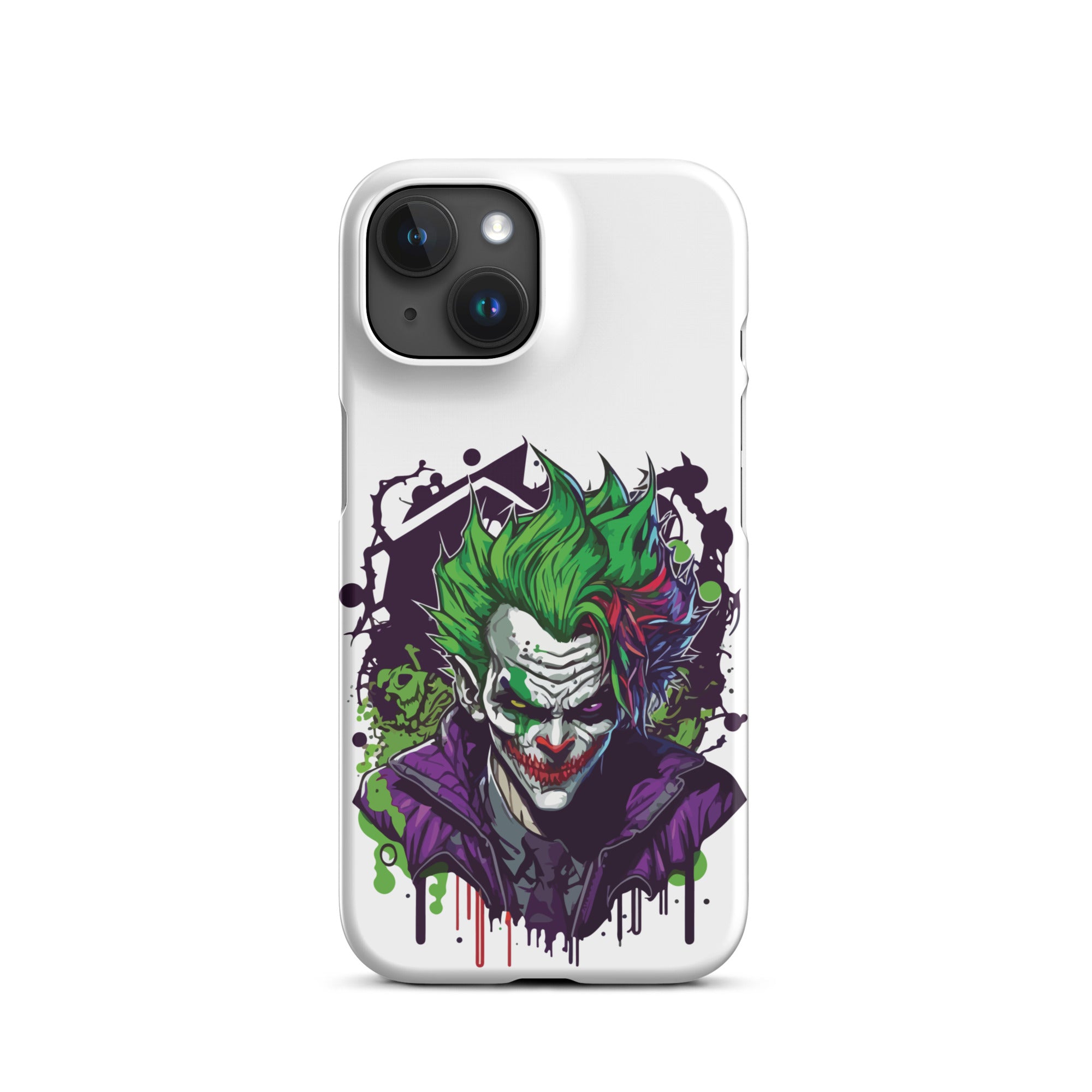Cover iPhone Resistente – Compatibile con Ricarica Wireless – Design Joker-Biiply
