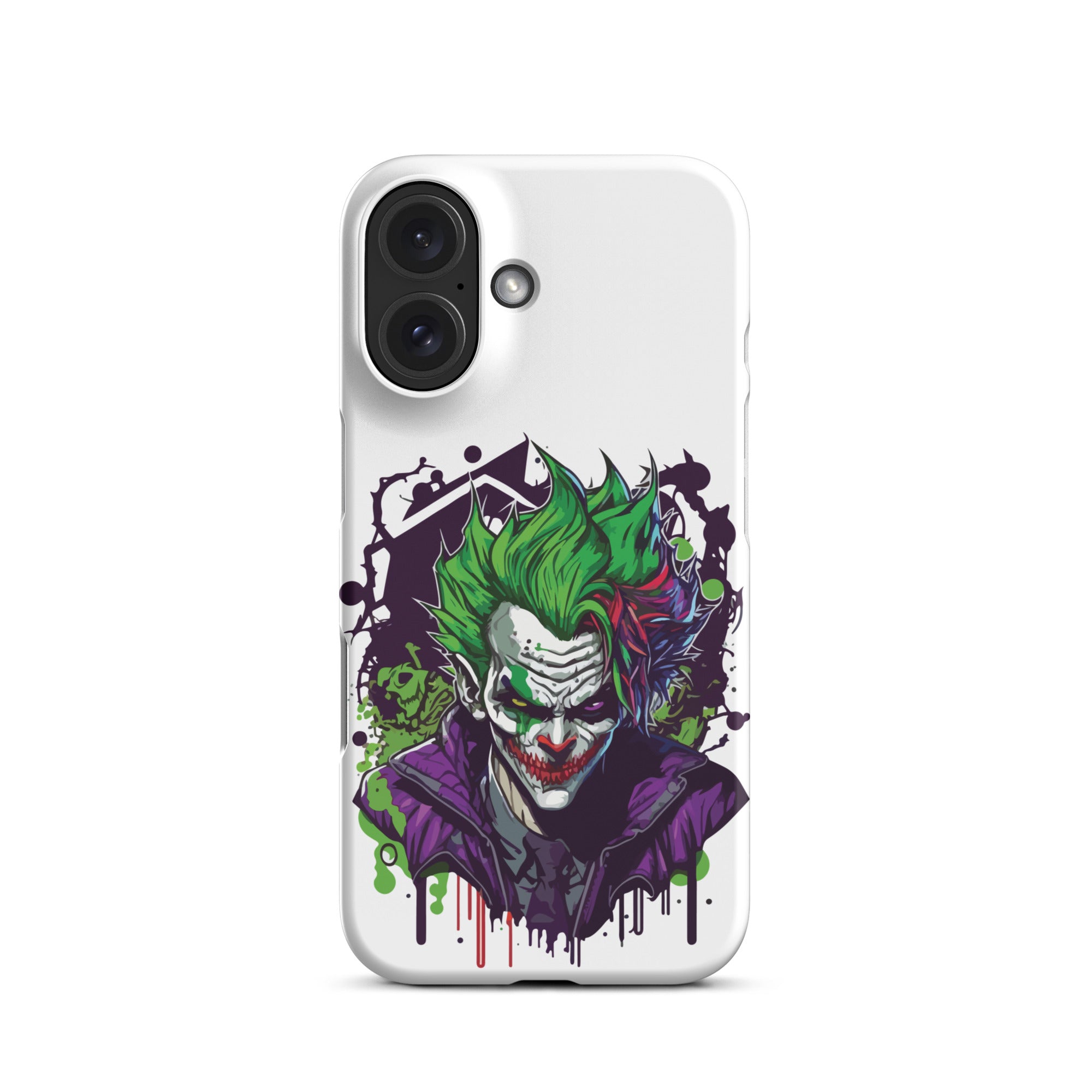 Cover iPhone Resistente – Compatibile con Ricarica Wireless – Design Joker-Biiply