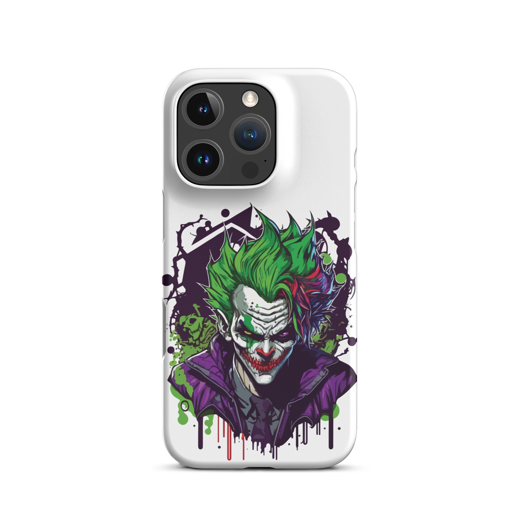 Cover iPhone Resistente – Compatibile con Ricarica Wireless – Design Joker-Biiply