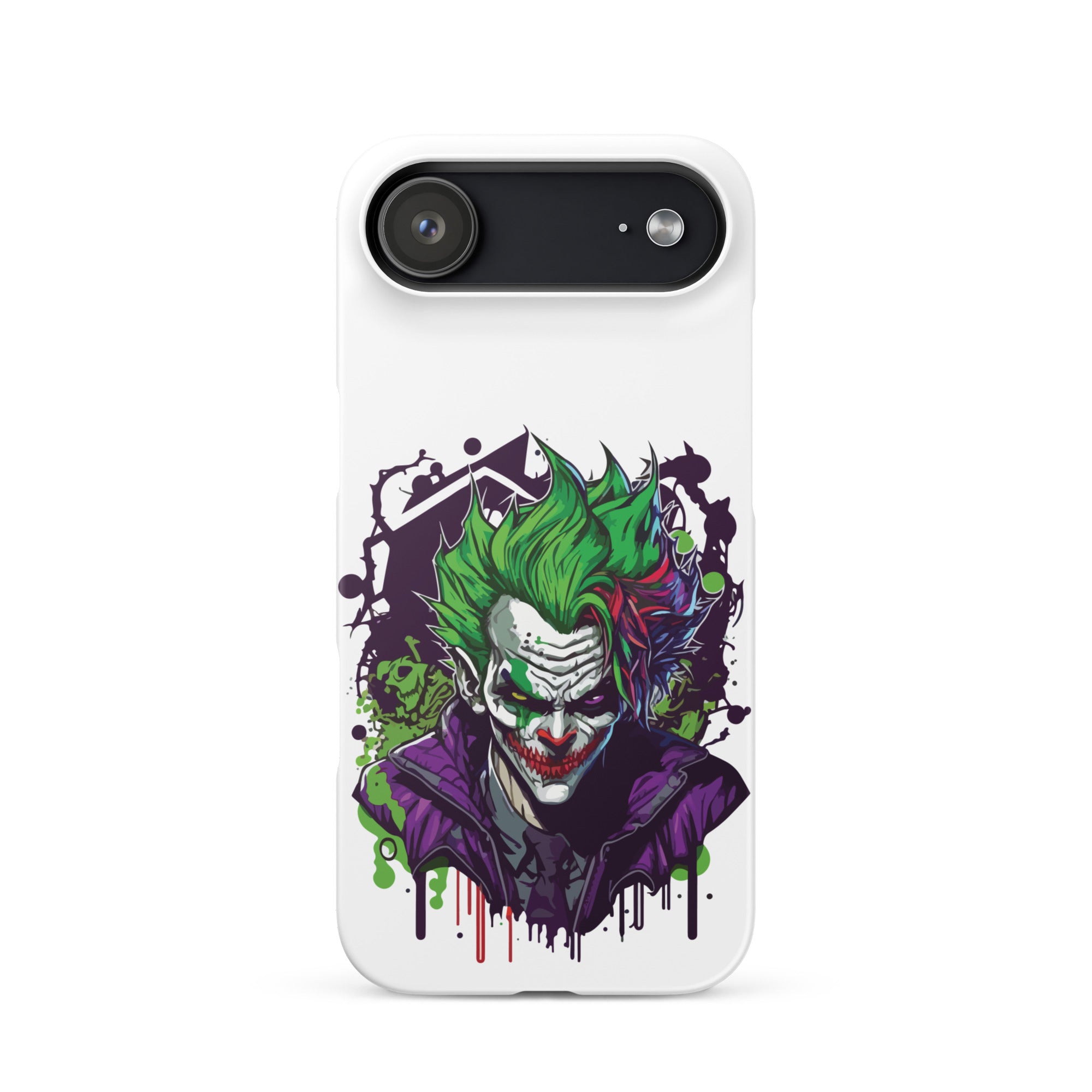 Cover iPhone Resistente – Compatibile con Ricarica Wireless – Design Joker-Biiply