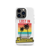 Cover iPhone Resistente – Compatibile con Ricarica Wireless – Design Lost in Hawaii-Biiply