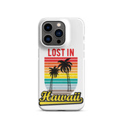 Cover iPhone Resistente – Compatibile con Ricarica Wireless – Design Lost in Hawaii-Biiply