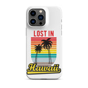 Cover iPhone Resistente – Compatibile con Ricarica Wireless – Design Lost in Hawaii-Biiply