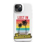 Cover iPhone Resistente – Compatibile con Ricarica Wireless – Design Lost in Hawaii-Biiply