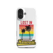 Cover iPhone Resistente – Compatibile con Ricarica Wireless – Design Lost in Hawaii-Biiply