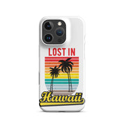 Cover iPhone Resistente – Compatibile con Ricarica Wireless – Design Lost in Hawaii-Biiply