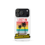 Cover iPhone Resistente – Compatibile con Ricarica Wireless – Design Lost in Hawaii-Biiply