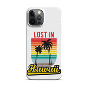 Cover iPhone Resistente – Compatibile con Ricarica Wireless – Design Lost in Hawaii-Biiply