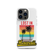Cover iPhone Resistente – Compatibile con Ricarica Wireless – Design Lost in Hawaii-Biiply
