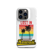 Cover iPhone Resistente – Compatibile con Ricarica Wireless – Design Lost in Hawaii-Biiply