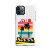 Cover iPhone Resistente – Compatibile con Ricarica Wireless – Design Lost in Hawaii-Biiply