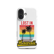 Cover iPhone Resistente – Compatibile con Ricarica Wireless – Design Lost in Hawaii-Biiply