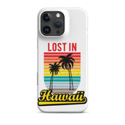 Cover iPhone Resistente – Compatibile con Ricarica Wireless – Design Lost in Hawaii-Biiply