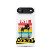 Cover iPhone Resistente – Compatibile con Ricarica Wireless – Design Lost in Hawaii-Biiply
