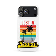 Cover iPhone Resistente – Compatibile con Ricarica Wireless – Design Lost in Hawaii-Biiply