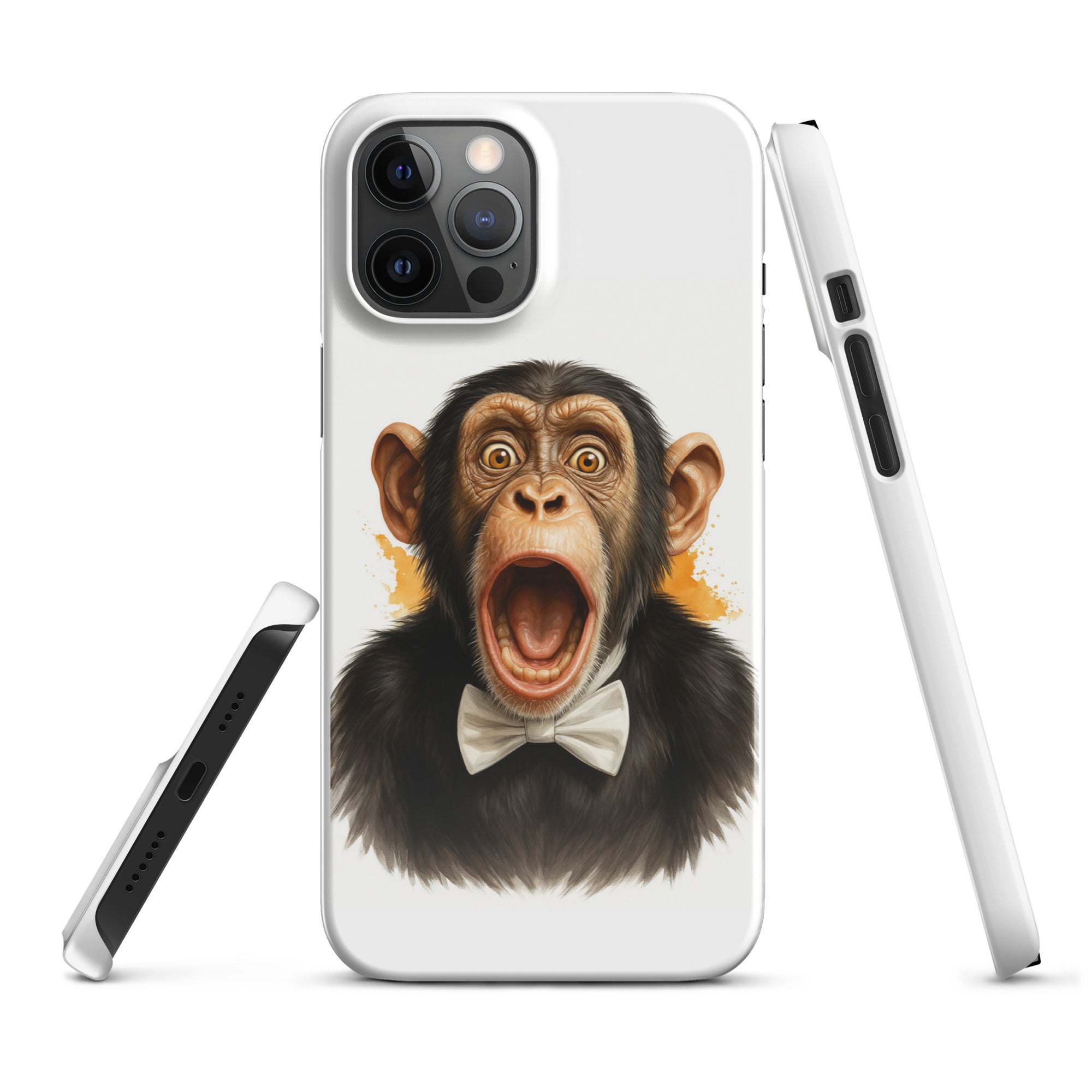 Cover iPhone Resistente – Compatibile con Ricarica Wireless – Design Monkey Shock-Biiply