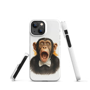 Cover iPhone Resistente – Compatibile con Ricarica Wireless – Design Monkey Shock-Biiply
