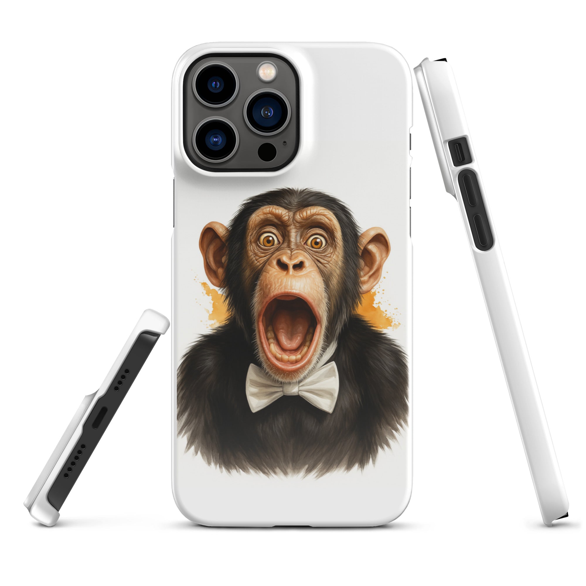 Cover iPhone Resistente – Compatibile con Ricarica Wireless – Design Monkey Shock-Biiply