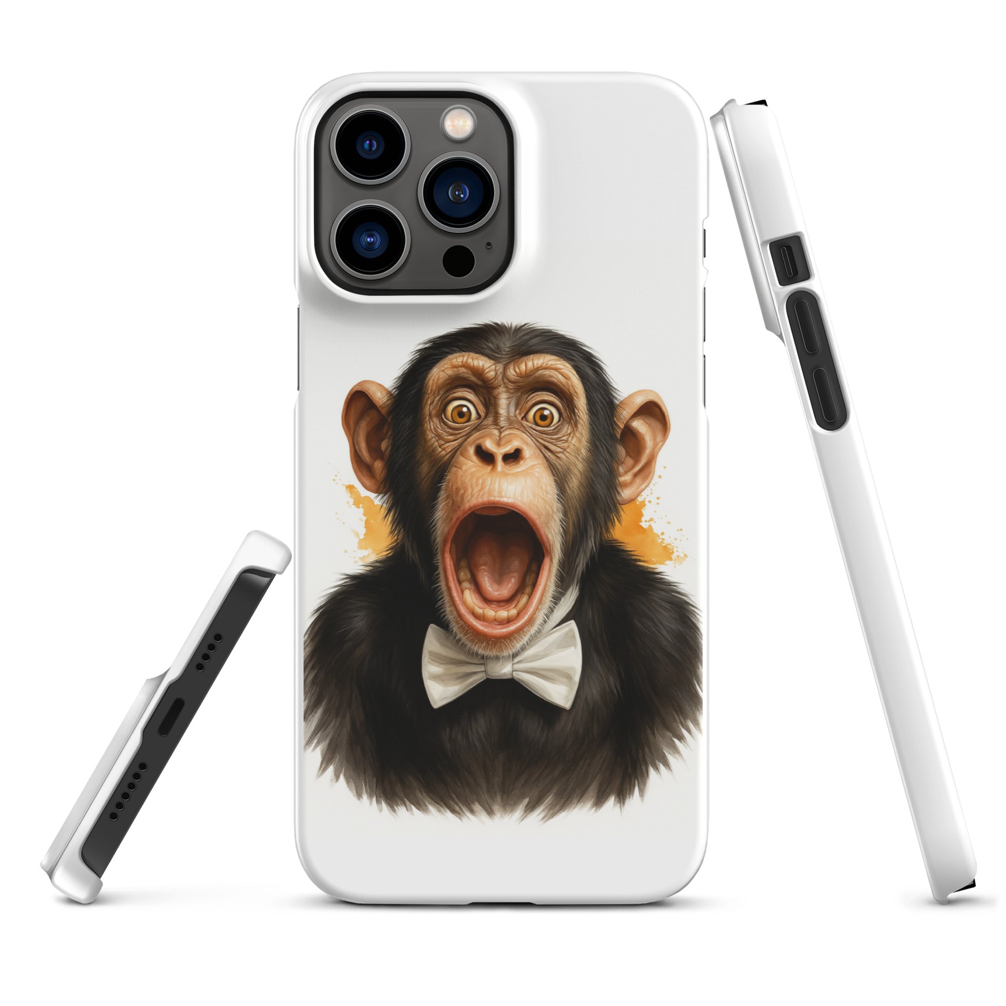 Cover iPhone Resistente – Compatibile con Ricarica Wireless – Design Monkey Shock-Biiply